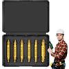 Yhsioaklo Kit Estrattore Viti Rotte | Rimozione Bulloni Di Precisione | Attrezzo Antiscivolo, Accessorio Riparazione Auto, Strumento Idraulico, Utensile Falegnameria, Uso Edilizia Professionale
