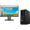 Lenovo ThinkStation P3 TWR G2 U9 32G x2 + ThinkVision P24QD-40 23,8 QHD Docking Processore Intel® Core Ultra 9 285K vPro® E-core fino a 4,6 GHz P-core fino a 5,5 GHz, Windows 11 Pro 64, 1 TB SSD M.2 2280 PCIe Gen5 Performance TLC Opal - P3BUNDLE2EUA