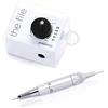 Promed Lima elettrica per unghie The file 525, tagliaunghie per nail art e nail design, gel acrilico per unghie naturali, manicure, pedicure, rimozione dei calli, 25000 giri/min, confezione da 1