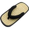 Perfeclan Zoccoli giapponesi Scarpe giapponesi Comfort punta aperta per uomo Donna Sandali antiscivolo casual Geta per spettacoli teatrali Viaggi quotidiani, 30 Cm per 44 45
