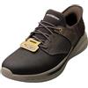 Skechers Uomo Slade Macklin Scarpe da Allenamento, Chocolate Leather/Mesh/Synthetic, 47.5 EU