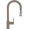SCHOCK | Miscelatore Aquaalto con Doccia Estraibile a Doppio Gestto Professional, Colore Grigio Tortora, h443