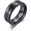 Banemi Anello Stroili, Anelli Uomo Vintage Acciaio Semplice Ed Elegante Regalo di Compleanno del Fidanzato Taglia 25
