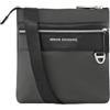 Armani Exchange Las Vegas, Metal Logo, Zipped Pocket, Borsa Messenger Uomo, Chimera