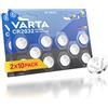 Varta Batterie Electronics CR2032 Batteria al Litio 3V Pacco da 20 Batterie in Confezione Originale da 1