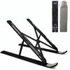 Stick Well K-MART Supporto per computer portatile da scrivania, regolabile in alluminio, per scrivania e letto, supporto portatile ventilato ad aria, compatibile con MacBook, Dell, HP e 10-15,6 pollici