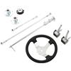 Acouto Kit Volante Go Kart da 300 Mm per Quad Go Kart 150cc, Design Professionale con Giunti Stretti - Sterzo Fluido e Sensibile, Kit Completo per Prestazioni Migliori