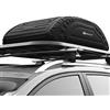 GYMAX Box da Tetto Impermeabile, Portapacchi da Tetto Pieghevole in Schiuma PE con Volume Massimo di 400 L e Carico di 35 kg, Box Portatutto da Tetto Auto Resistente Universale, 115 x 60 x 35 cm