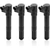 ZEALfix 4x Bobine di Accensione 46777288 per Fiat 500 500C 500L Bravo 198 Ducato 250 Grande Punto 199 Panda 169 Punto 188 Doblo Stilo Tipo Idea Mito Musa Ypsilon 843 1.4 COMBO 0.9 1.2 1.4 Modulo Accen
