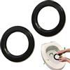 VIDSTW 2 Pezzi Guarnizione Scarico WC 110MM Guarnizione Cassetta WC A Forma di Labbro Cassetta WC Esterna Guarnizione Scorrevole Adatto Toilette Camper C200 C250 C260 C400 Toilette Campeggio