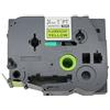 BROVACS 1 confezione di nastro adesivo nero su giallo fluo compatibile con Brother P-Touch TZ C51 TZe C51 24 mm 1 OPA1335