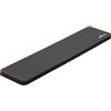 Durable 570458 - Poggiapolsi per tastiera, superficie in tessuto, base in schima, antiscivolo, 450x15x100 mm, carbone