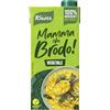 Knorr Mamma Che Brodo! - Brodo Vegetale Pronto, 100% Ingredienti Naturali, Senza Glutine e Lattosio, Con Verdure da Agricoltura Sostenibile - 1L