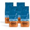 Bristot, Caffè Macinato DECAFFÈ - Totale 1 kg - Caffè Decaffeinato in Polvere per Moka, Miscela Robusta con Origini dal Brasile e Sud Est Asiatico - Set da 4 Confezioni da 250g