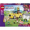 LEGO Friends Furgone di Accessori per Animali Giocattolo - Set con Veicolo, 2 Mini Bamboline e Figure di Cane, Gatto e Rana - Idea Regalo di Compleanno per Bambine da 6 Anni in su - 42678