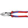 Knipex 09 12 240 SBA - Pinze da guarnitura ad altissimo leva, con estrattore di nastro e crimpatrice