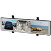 PUSOKEI Telecamera per specchietto retrovisore da 10 pollici, telecamera per auto DVR, touch screen, multilingue, monitor parcheggio, WiFi wireless, per auto (T70)