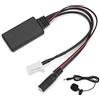 Aoutecen Adattatore di Ingresso AUX Audio Bluetooth per Microfono per Auto Adattatore per Cablaggio Vivavoce per Chiamate Intelligenti Compatibile con Swift/Vitra/Jimni