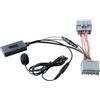 Homefurnishmall BT AUX Adattatore, BT 5.0 AUX Cavo Adattatore con Microfono per Volvo Per C30 Per C70