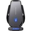 Wuweixf Caricabatterie Wireless Auto per Toyota CHR 2018-2020 IZOA 2018-2021, Supporto Telefono Auto Cruscotto Supporto Ricarica Telefono Car Accessories