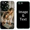 Naispanda Cover Personalizzata per Apple iPhone 17, 16, 15, 14, 13, 12, 11, Pro, Max, XR, XS, X,8, 7, 6 Personalizzato con Foto Testi Disegni, Custodia personalizzata in tpu