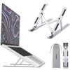 Voomy Supporto PC Portatile Alluminio 6 Livelli, Supporto per Portatile Ergonomico, Supporto per Laptop Compatibile con Portatili da 9-16, Argento