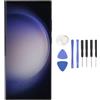 Diyeeni Sostituzione Schermo AMOLED 2X da 6,8 Pollici per S23 Ultra 5G SM S918B Versione UE con Tocco Sensibile 3D, Alta Risoluzione 3088x1440px e Strumenti di Riparazione (BLACK)