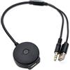 Riloer Cavo musicale Bluetooth Riloer, 30cm Bluetooth V4.0 Cavo audio adattatore per caricabatterie multimediale USB compatibile con Mini Cooper BMVV Series 1 2 3 5 6 7 X1 X3 X4 X5 X6