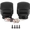 EVGATSAUTO Altoparlante tweeter per auto 500W 2 pezzi Altoparlante quadrato piccolo musicale super potente