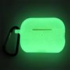 JustEarbuds Custodia antiurto in silicone per AirPods Pro di seconda generazione (2022) - Verde fluorescente al buio