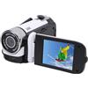 Asixxsix Videocamera con Zoom Digitale da 16 Pollici, Videocamera 1080P da 16 MP con Schermo da 2,4 Pollici con Luce di Riempimento, Uscita USB, Supporta Selfie e Microfono Esterno (WHITE)
