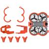 Honbobo 3in1 Protezione Kit per DJI NEO 2, Protezione eliche+Carrello di Atterraggio+Transceiver Protettiva, Protettiva Anticollisione Sicurezza Copertura Droni Accessori per DJI NEO 2 (Orange)