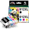 colorfly 912XL multipack cartucce compatibile con HP 912xl 912 XL