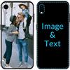 Naispanda Cover Personalizzata per Apple iPhone 17, 16, 15, 14, 13, 12, 11, Pro, Max, XR, XS, X,8, 7, 6 Personalizzato con Foto Testi Disegni, Custodia personalizzata in tpu