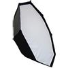 DynaSun SFT95 95cm Softbox Bank Ottagonale ad ALTA RESISTENZA con Diffusore frontale Anello Universale in Metallo per Flash ed Illuminatori da Studio