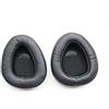 V-MOTA - Cuscinetti auricolari compatibili con cuffie Skullcandy Aviator ROC Nation Mic3 marrone/oro, parti di ricambio (nero)