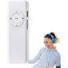 Generisch Lettore audio digitale MP3 - Mini audio ricaricabile, lettore musicale portatile da jogging con altoparlante integrato | Compact Music Gadget per carte di credito, strumento audio per escursioni