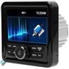 Dilwe Ricevitore per Indicatore Marino, Radio da 50 W X 4, Lettore MP3 USB per Yacht, Resistente Alle Intemperie, Ingresso per Telecamera Posteriore