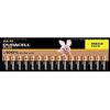 Duracell Plus BP32 Mignon (AA), batteria alcalina al manganese, 1,5 V, 32 pezzi