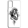 Mixroom - Cover Custodia Back case In TPU Silicone Morbida Per Realme GT Neo 2 Fantasia Dragone Yin Yang U844