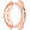 TZY Tiggo Silicone Cover compatibile con Garmin Fenix7S/Fenix 7S Solar,Morbida TPU Protettivo Cover Copertura Resistente Custodia,Smart Watch Shell per Fenix 7S Sapphire Solar Watch Accessories (pink)