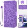 Asuwish Cover per OnePlus 7 Pro con Cordino e Pellicola Vetro Temperato Supporto Regolabile Pelle Portacarte Portafoglio Custodia per protettiva 7Pro GM1913 Cellulare Phone Case Viola