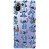 LA CASA DE LAS CARCASAS Custodia per Xiaomi Mi 11 Lite ufficiale di Lilo & Stitch Patron trasparente per proteggere il tuo cellulare. Cover per Xiaomi in silicone flessibile con licenza ufficiale Disney