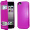 ebestStar - Cover Compatibile con iPhone SE 5S 5 Custodia Portafoglio Protezione Libro, Flip con Finestra View, Viola