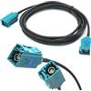 Adapter Universe Adapter-Universe - Prolunga RG174 per adattatore universale per autoradio FAKRA femmina/femmina Z, 2 m