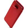 ONEFLOW Liberty - Custodia per Samsung Galaxy A22 (4G) con linguetta di estrazione, colore: Rosso