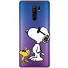 LA CASA DE LAS CARCASAS Custodia per Xiaomi Redmi 9 Ufficiale Snoopy Woodstock e Snoopy Posado per proteggere il tuo cellulare. Cover per Xiaomi Redmi 9 in silicone flessibile con licenza ufficiale Peanuts.