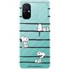 LA CASA DE LAS CARCASAS Custodia per Xiaomi Redmi 12C ufficiale di Peanuts Snoopy Stripes per proteggere il tuo cellulare Cover per Xiaomi in silicone trasparente flessibile con licenza ufficiale di Snoopy