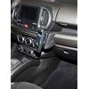 KUDA 3015 - Console telefonica (LHD) per Fiat 500 L a Partire dall'anno di Costruzione 06/2017 - Similpelle Nera