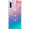 Mixroom - Cover Custodia Case In TPU Silicone Morbida Sfondo Trasparente Per SAMSUNG GALAXY NOTE 10 PLUS Fantasia SAKURA U1048
